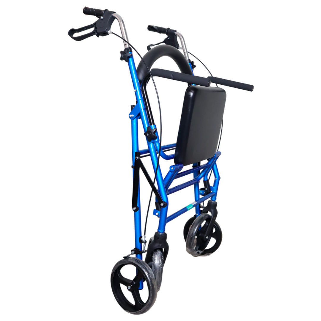 ANDADOR DE 4 RUEDAS CON REPOSAPIES