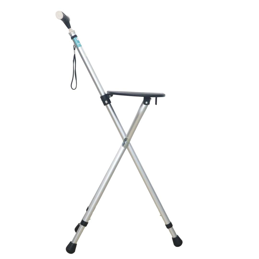 BASTÓN CON ASIENTO REGULABLE