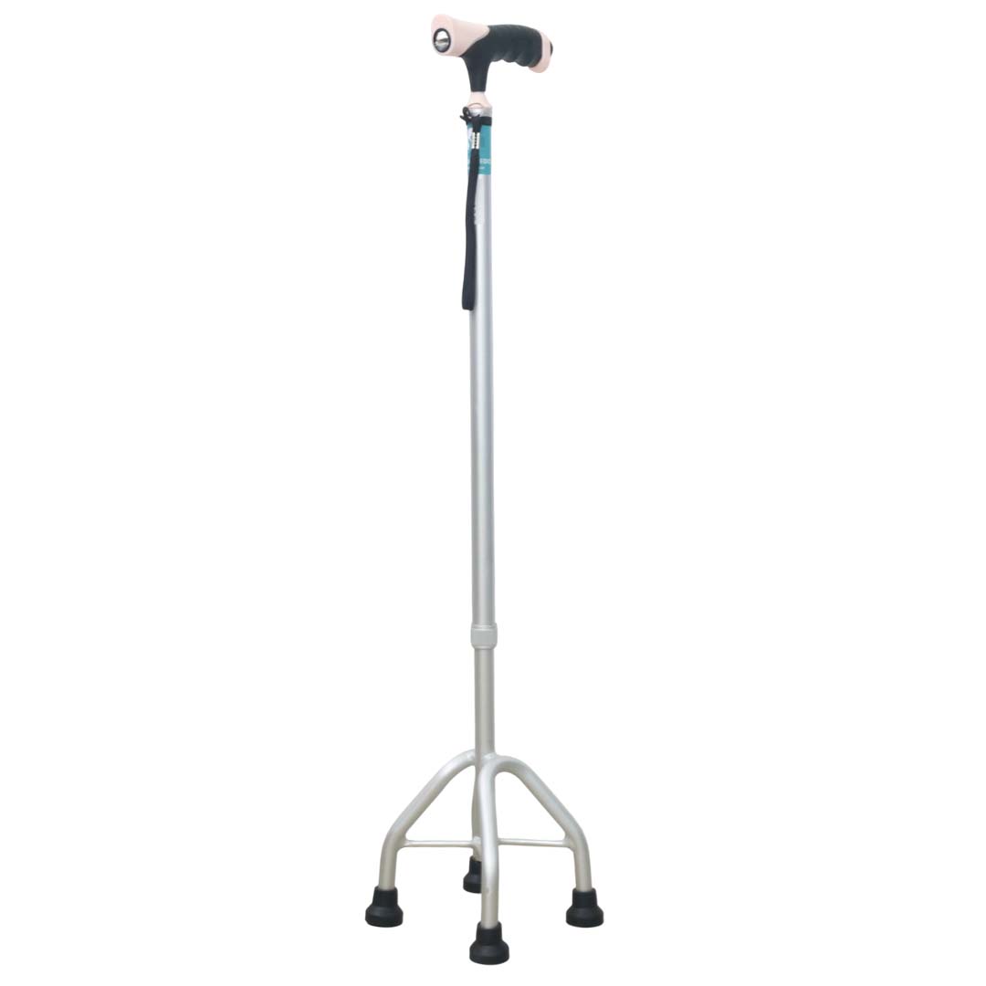 BASTÓN DE 4 PATAS ALTAS CON LUZ