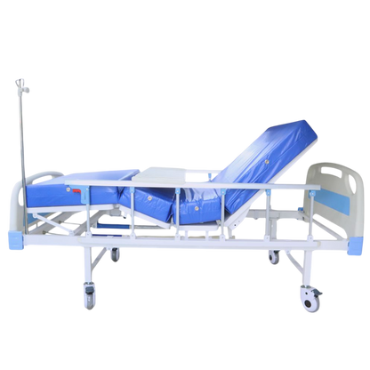 CAMA CLÍNICA MANUAL DE 2 MANIVELAS