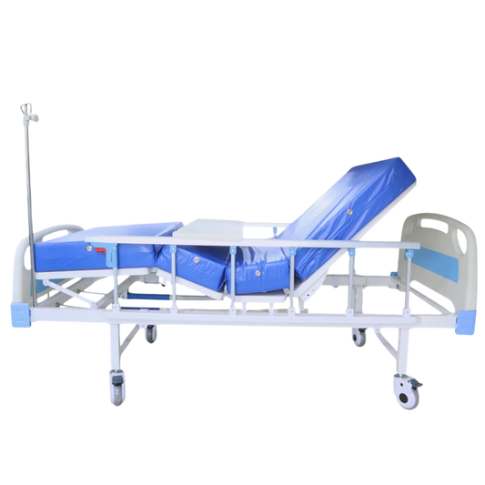 CAMA CLÍNICA MANUAL DE 2 MANIVELAS