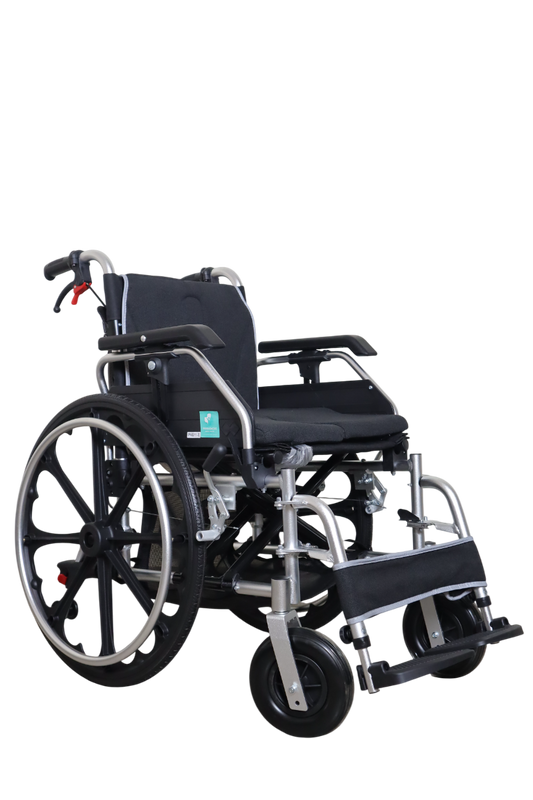 SILLA DE RUEDAS DE ALUMINIO PREMIUM BLACK NUEVO