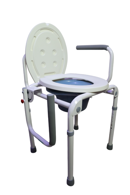 SANITARIO CON APOYABRAZOS ABATIBLE