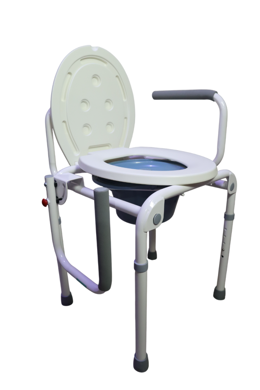 SANITARIO CON APOYABRAZOS ABATIBLE