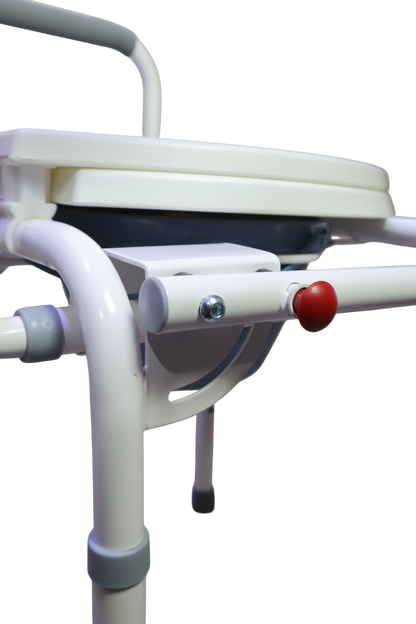 SANITARIO CON APOYABRAZOS ABATIBLE