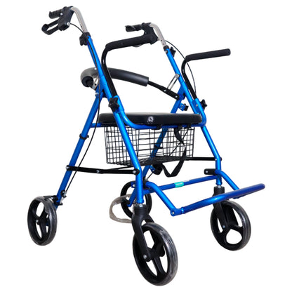 ANDADOR DE 4 RUEDAS CON REPOSAPIES