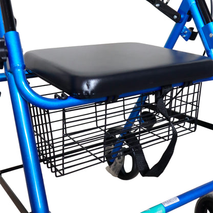 ANDADOR DE 4 RUEDAS CON REPOSAPIES