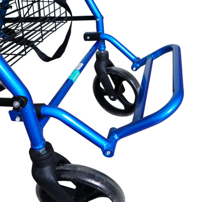 ANDADOR DE 4 RUEDAS CON REPOSAPIES