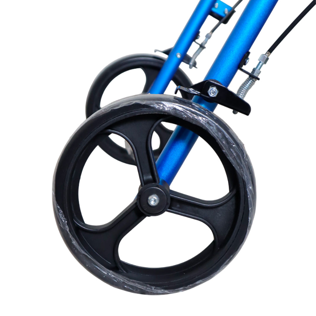 ANDADOR DE 4 RUEDAS CON REPOSAPIES