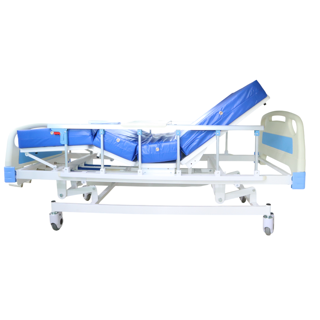 CAMA CLÍNICA MANUAL DE 3 MANIVELAS PREMIUM