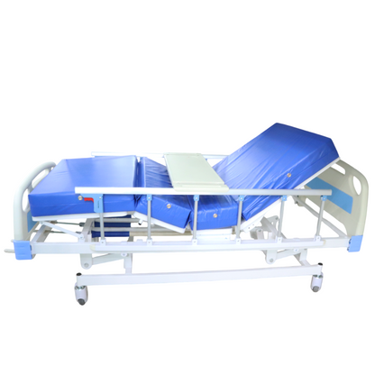 CAMA CLÍNICA MANUAL DE 3 MANIVELAS PREMIUM