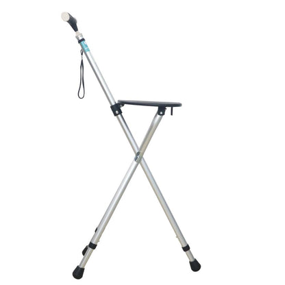 BASTÓN CON ASIENTO REGULABLE